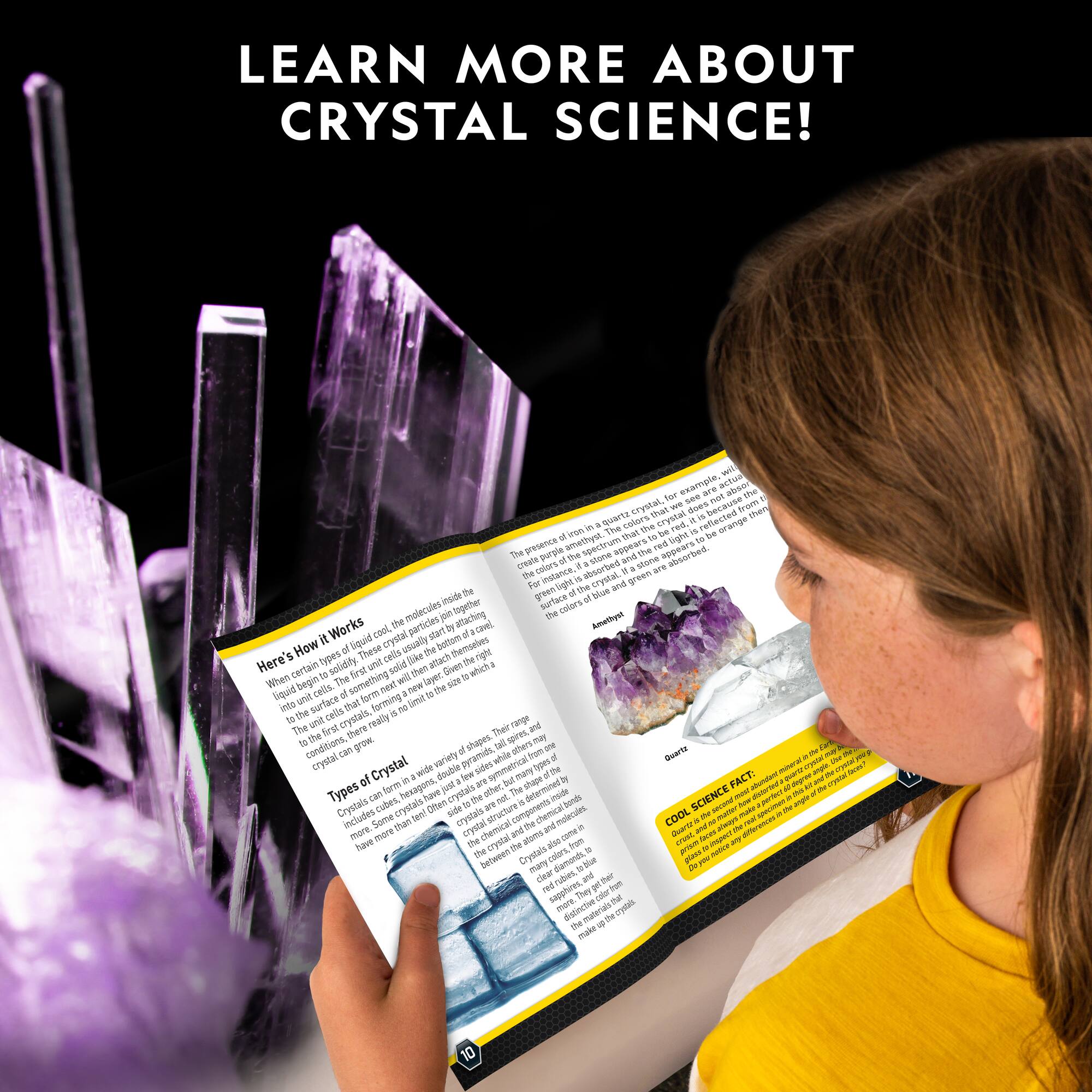 National Geographic™ Glow-In-The-Dark Crystal Lab